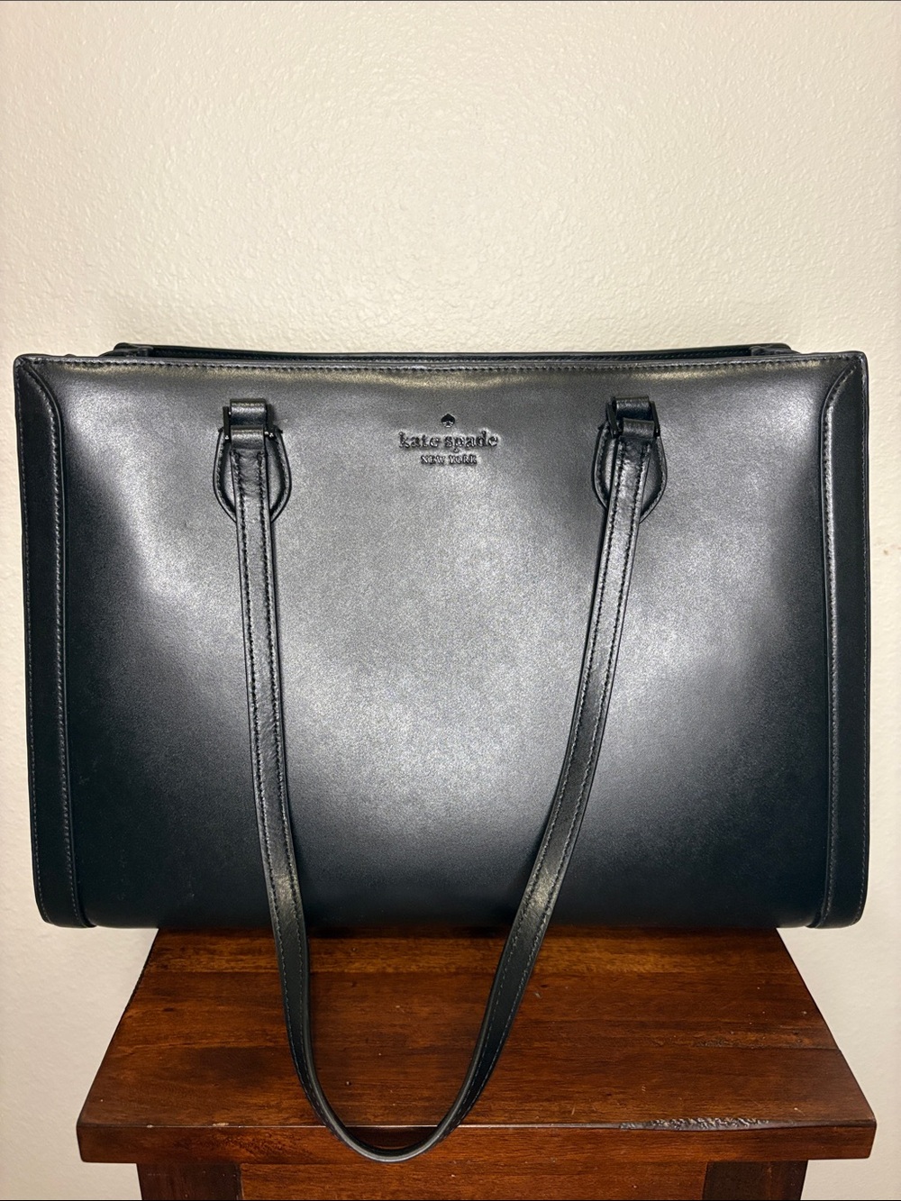 kate spade Madison Saffiano East West Leather Laptop Tote